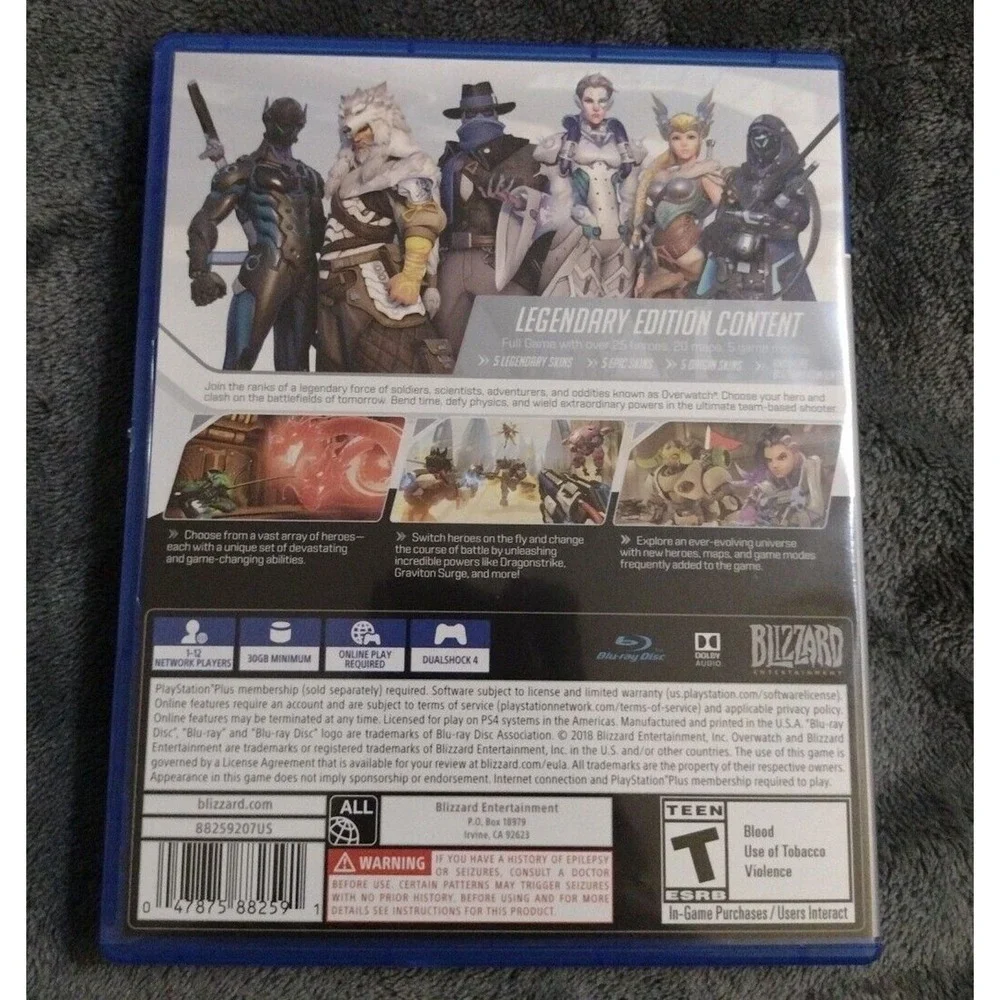 Overwatch‎ - Legendary Edition - Sony PlayStation 4 - PS4